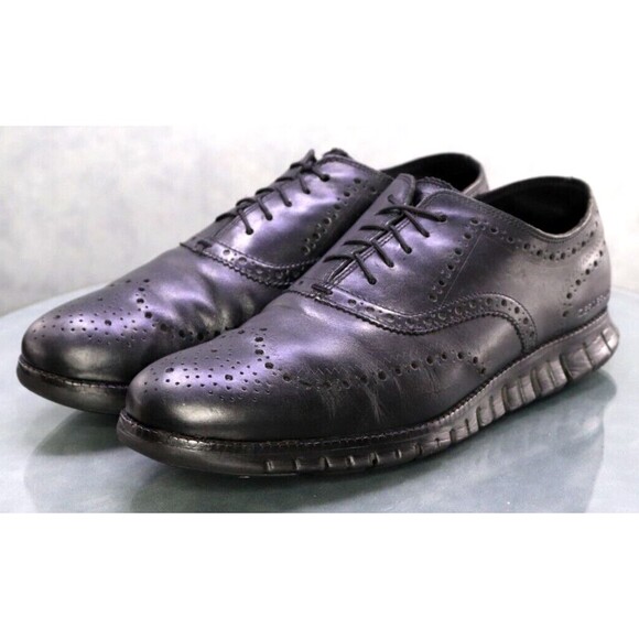 Cole Haan Zero Grand Men's Wingtip Oxfords Dress Shoes Size 12 Leather C20719